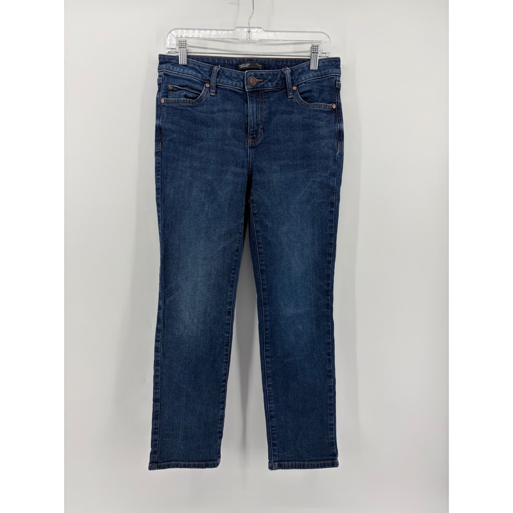 Simply Vera Vera Wang Women's Straight Leg Jeans Dark Wash‎ Size 8